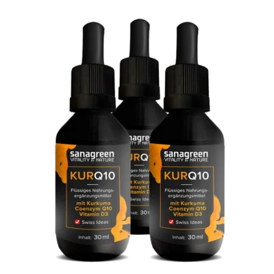 3er ABO: KURQ10 Sanagreen 30 ml