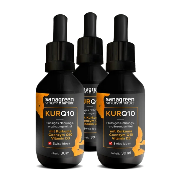 3er ABO: KURQ10 Sanagreen 30 ml
