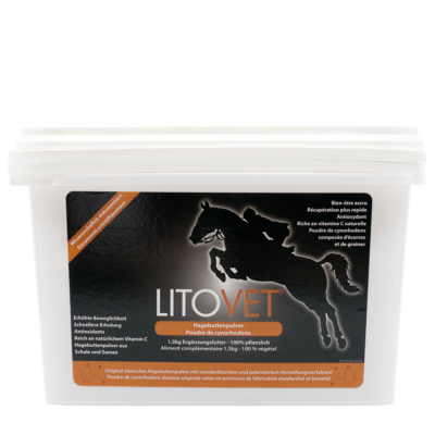 LitoVet Hagebuttenpulver für Pferde 1.5kg