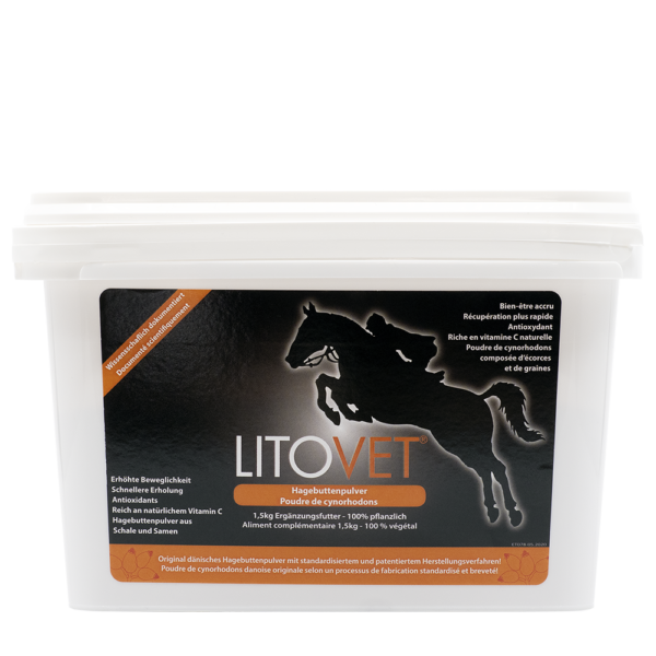LitoVet Hagebuttenpulver für Pferde 1.5kg